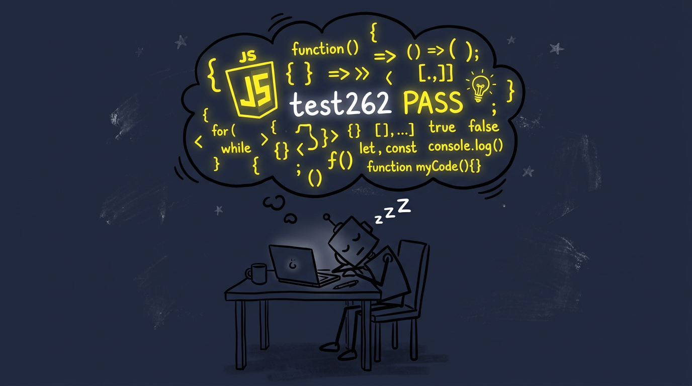 An agent dreaming in JavaScript